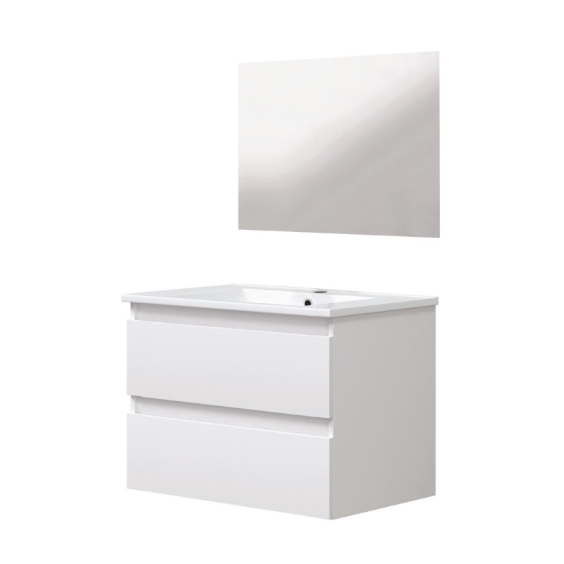 Ensemble de salle de bain Lila blanc 60 cm ONDEE