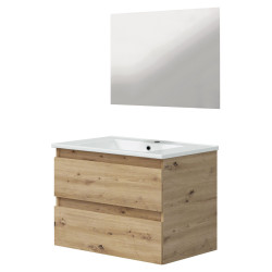 Ensemble de salle de bain Lila bois 60 cm ONDEE