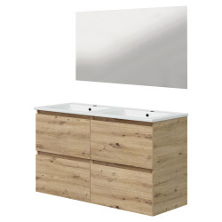 Ensemble de salle de bain Lila bois 120 cm ONDEE