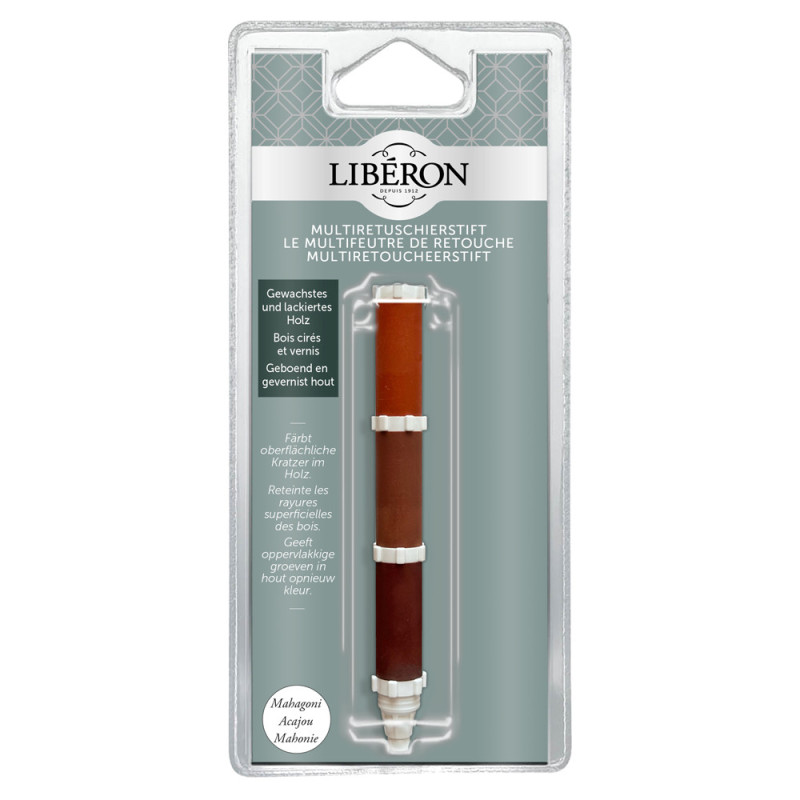 Multifeutre Retouche Bois Acajou – Répare Facilement | LIBERON