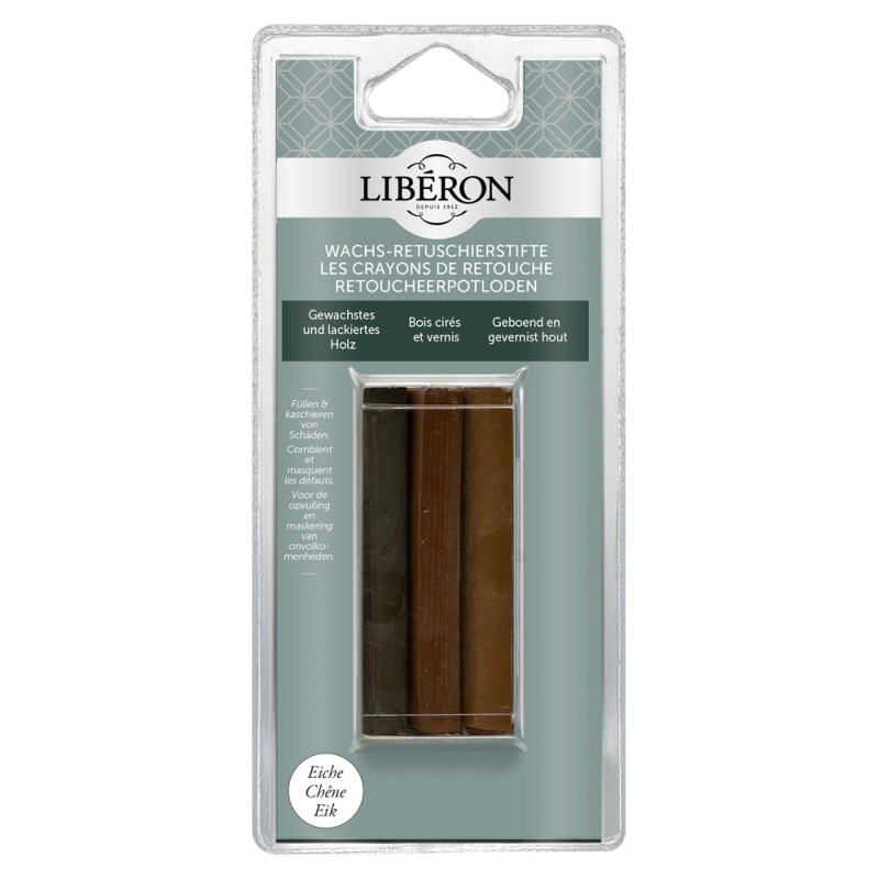Crayon Retouche Bois Chêne – Répare vos meubles | LIBERON