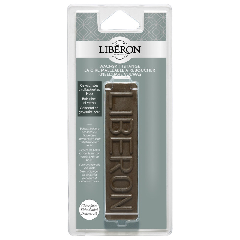 Cire à reboucher bois chêne foncé – Répare et protège | LIBERON