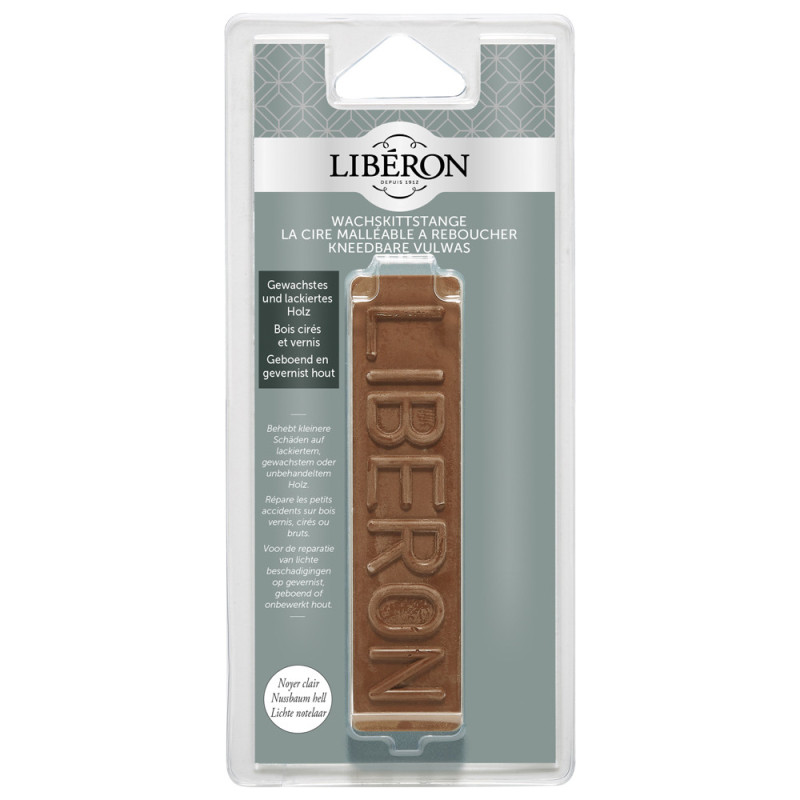Cire à reboucher bois noyer clair – Répare et protège | LIBERON