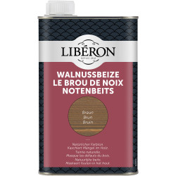 Brou de noix 0,5 L – Teinte naturelle pour bois | LIBERON