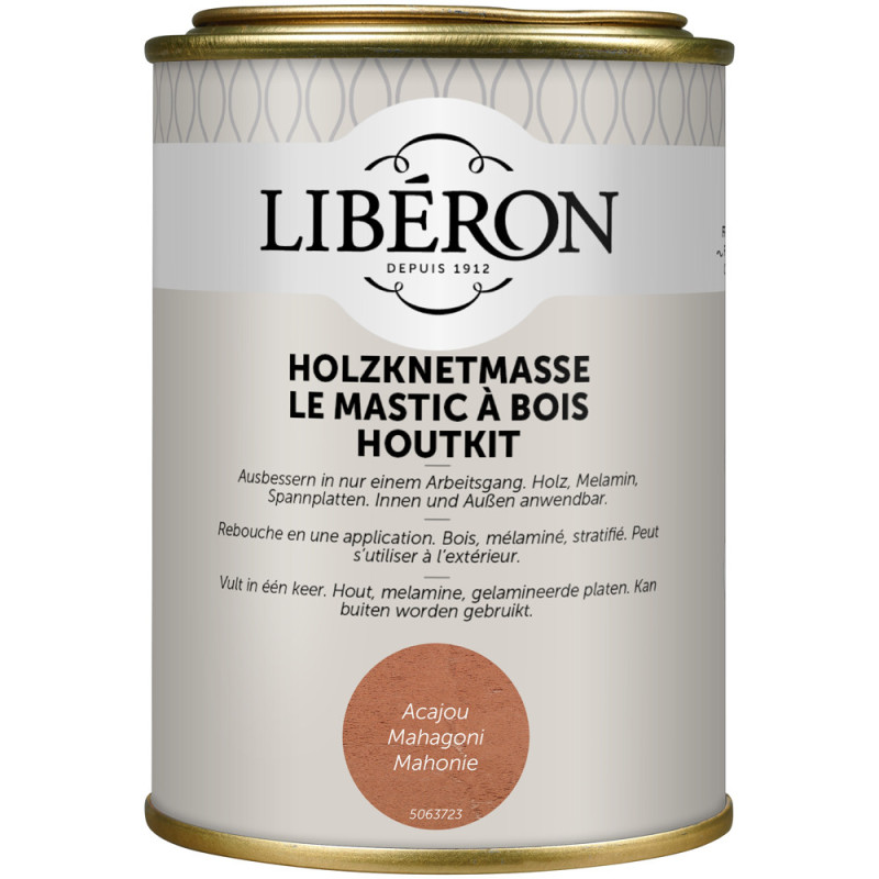 Mastic Bois Acajou 0,2L – Répare & Protège | LIBERON