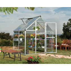 Serre polycarbonate Hybrid 2,2 m² – Culture Facile | CANOPIA