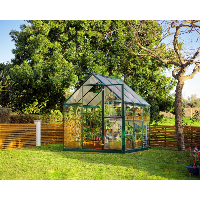 Serre polycarbonate Hybrid 3,3 m² – Culture facile | CANOPIA