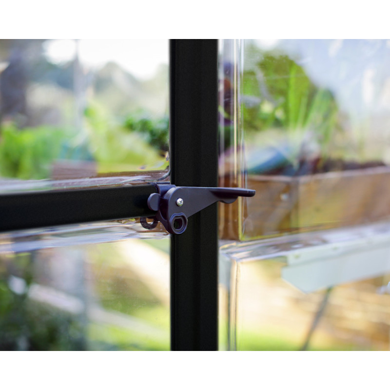 Serre Polycarbonate Hybride Noire 4,4 m² – Culture Facile | CANOPIA