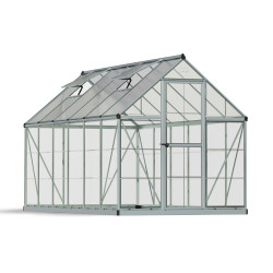 Serre polycarbonate Hybrid 6,6 m² – Culture Facile | CANOPIA