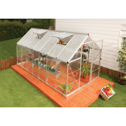 Serre Polycarbonate Hybride 7,6 m² – Culture Facile | CANOPIA