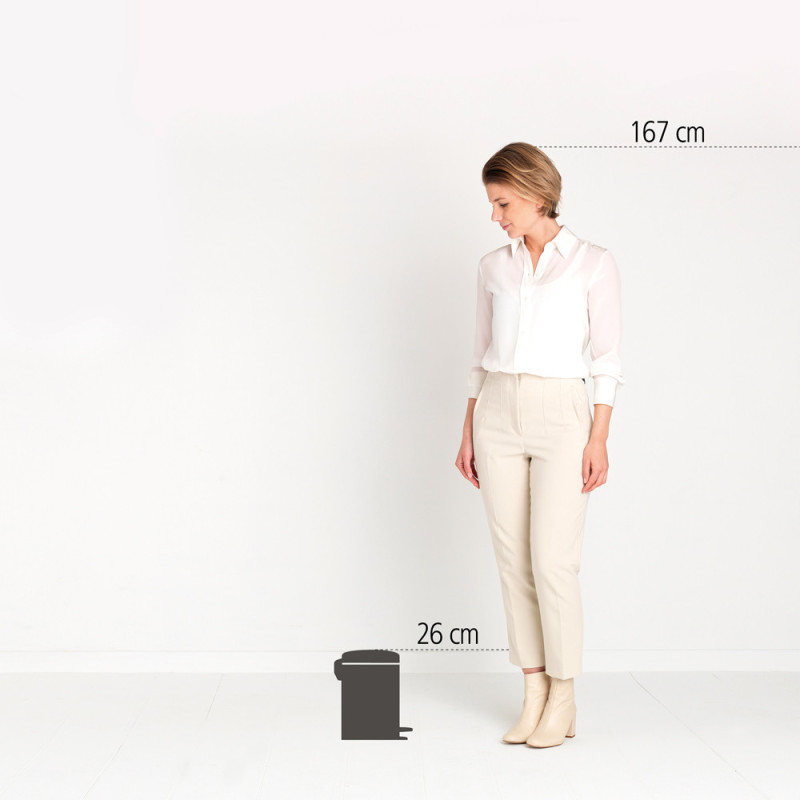 Poubelle à pédale NewIcon 3L – Design & Pratique | BRABANTIA