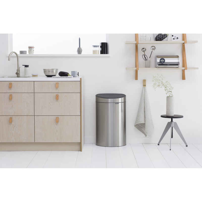 Poubelle Touch Bin 40L – Design & Pratique | BRABANTIA