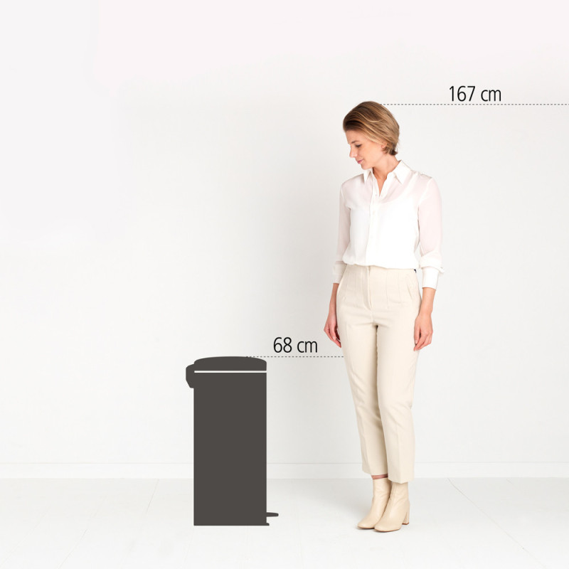 Poubelle à pédale NewIcon 30L – Design & Pratique | BRABANTIA