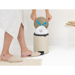 Poubelle à pédale NewIcon 5L – Design & Pratique | BRABANTIA