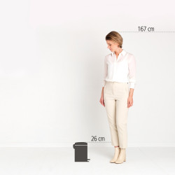 Poubelle à pédale NewIcon 3L – Design & Pratique | BRABANTIA