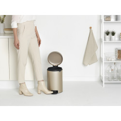 Poubelle NewIcon Or 12L – Design & Pratique | BRABANTIA
