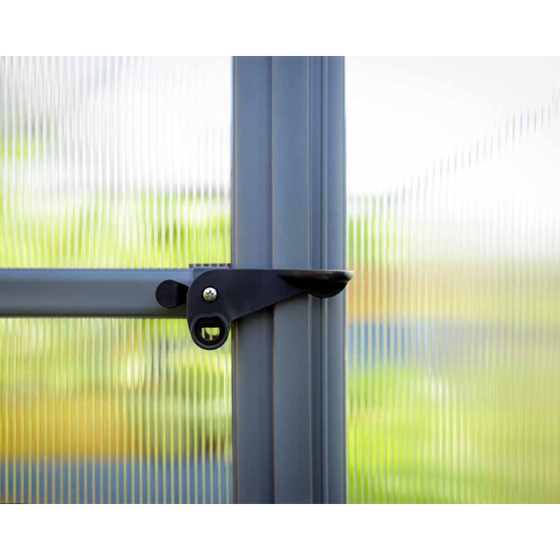 Serre Polycarbonate Mythos Grise 5,4 m² – Culture Facile | CANOPIA