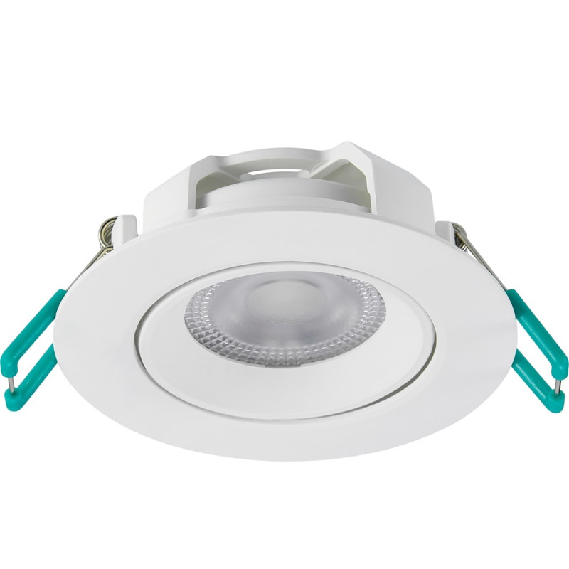 Spot encastrable LED Neos blanc blanc chaud IP44 400 lm 4