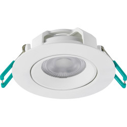 Spot encastrable LED Neos blanc blanc neutre IP44 430 lm 4