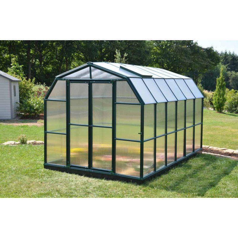 Serre en polycarbonate Grand Gardener verte 9 m² CANOPIA