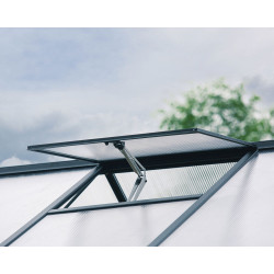 Serre en polycarbonate Aria noire 13