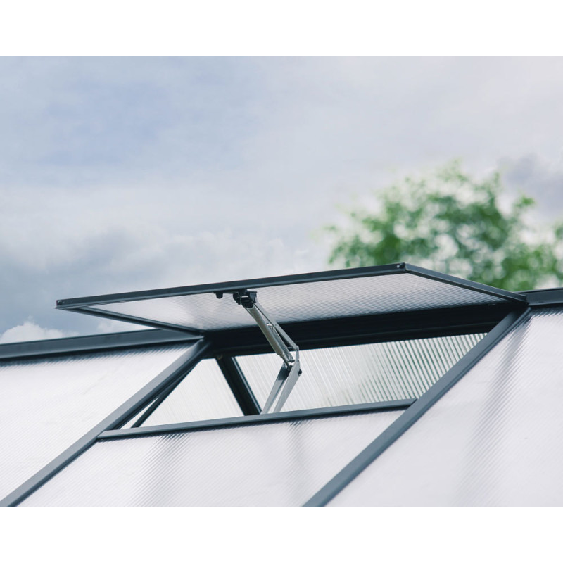 Serre en polycarbonate Aria noire 13