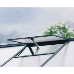 Serre en polycarbonate Aria noire 17