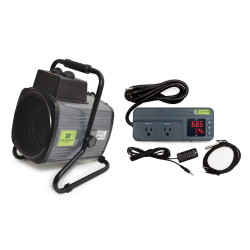 Chauffage à ventilateur pour serre 2400 W CANOPIA