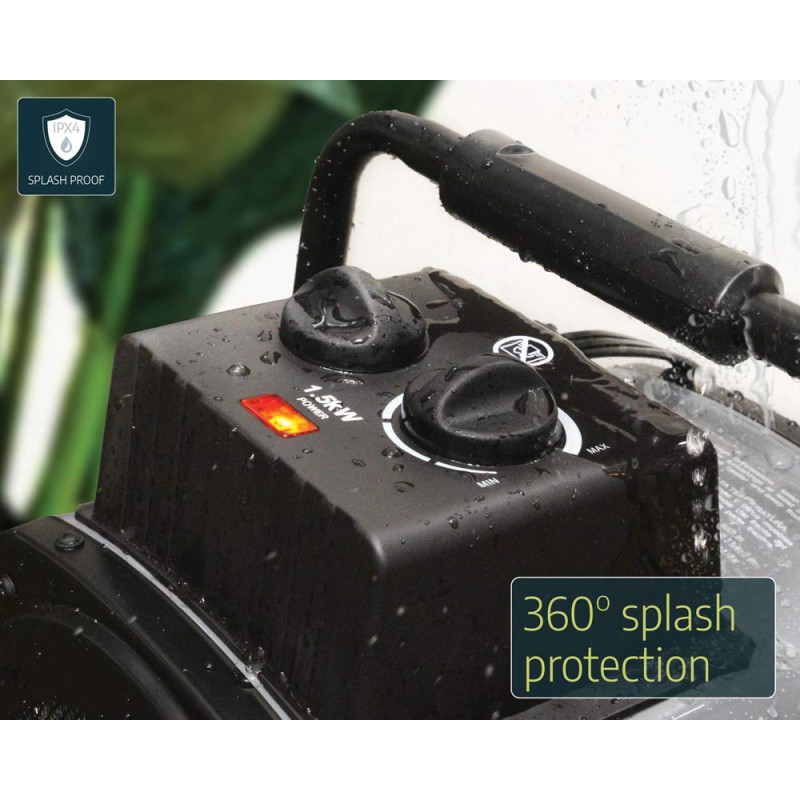 Chauffage à ventilateur pour serre 2400 W CANOPIA