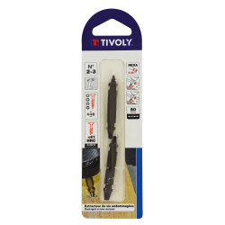Extracteur de vis endomagées 2 en 1 TIVOLY