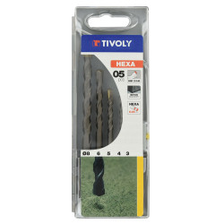 Set de forets pour matériaux de construction Ø 3 - 8 mm 5 pièces TIVOLY
