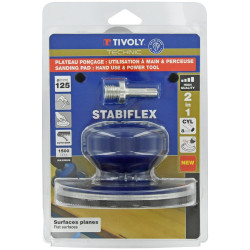 Plateau de ponçage Stabiflex Ø 125 mm – Efficacité | TIVOLY