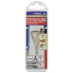 Fraise à ébavurer pour tube et tige filetée Ø 4 - 20 mm TIVOLY