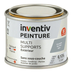 Peinture multi-supports gris ardoise satiné 0