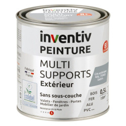 Peinture multi-supports gris ardoise satiné 0