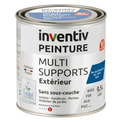 Peinture multi-supports bleu Bretagne satiné 0