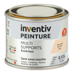 Peinture multi-supports blanc cassé satiné 0