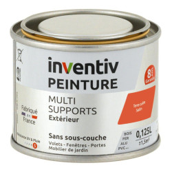 Peinture multi-supports terre cuite satiné 0