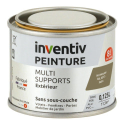 Peinture multi-supports vert mousse satiné 0