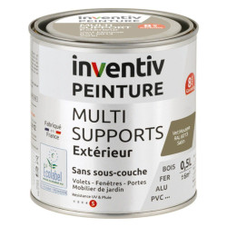 Peinture multi-supports vert mousse satiné 0