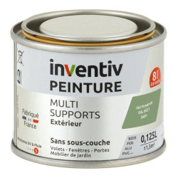 Peinture multi-supports vert Provence satiné 0