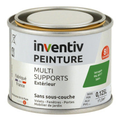 Peinture multi-supports vert sapin satiné 0