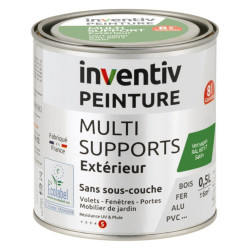 Peinture multi-supports vert sapin satiné 0