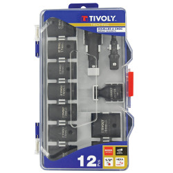 Set de douilles à choc 12 pièces TIVOLY