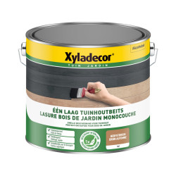 Lasure pour bois de jardin monocouche brun automne 2