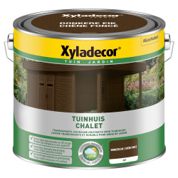 Lasure pour bois Chalet chêne foncé 2