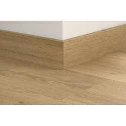 Plinthe pour sol stratifié chêne miel naturel 240 x 7