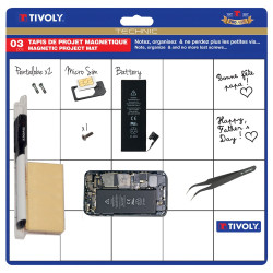 Tapis magnétique pour projets de précision | TIVOLY