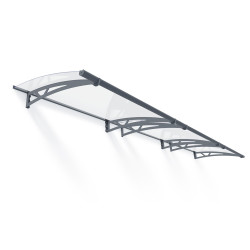 Marquise de porte Altair gris foncé 453