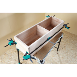 Connecteur serre-joint 1 main WOLFCRAFT – Serrage rapide | WOLFCRAFT